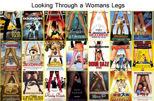 theclearlydope:  Iâ€™ve noticed the porn industry all have similar covers too.Â  tastefullyoffensive:  Overused Movie Poster Cliches [via]Previously:Â Movie Posters Recreated with Comic Sans and Clip Art  