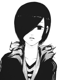 manga-ghoul:  touka kirishima… i can understand you kaneki-san.