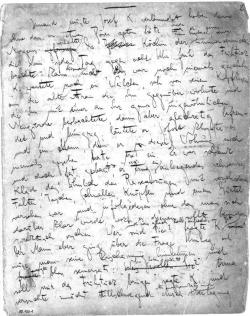 el-guia-del-laberinto:  darkpassenger:  Kafka’s Der Prozess manuscript