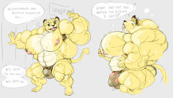 stagzuniverse:  He thinks heâ€™s gotta get bigger in order