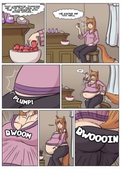 expansionart:  ass, breasts and belly expansion!  comic done
