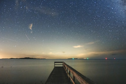 capturedphotos:  Bridge to the Galaxy Cedar Key, Florida Photographed