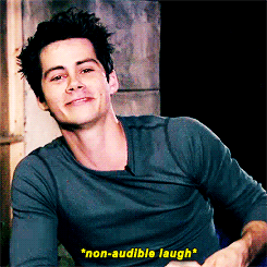hugh-dancy-archived:  Dylan O’Brien’s types of laughter.