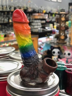 dominantlife:  When Pride Month hits the head shop!  @dommebadwolff23