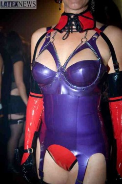 landoflatex:  Some of my all time favorite latex and rubber pictures. Old and New. For more check out http://www.landoflatex.com  Love females in latex&hellip;.