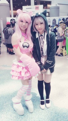 milkykiss:  gloomy bear super sonico cosplayer!! her ig is kawaiixriceball!!