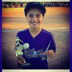 My littlest guy. He’s not only on the Little League All-Stars,