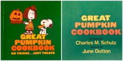 zgmfd:  Great Pumpkin Cookbook, Charles Schulz & June Dutton