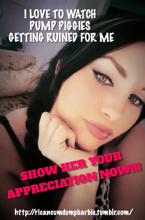 superdigitalwhores: SHE IS A QUEEN OF TUMBLR TEASE AND WANTS YOUR GOON CUM RIGHT NOW!!!  —–> @ricancumdumpbarbie 