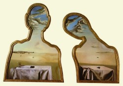 lonequixote:  Couple with Their Heads Full of Clouds ~ Salvador