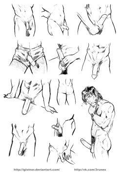 igloinor:  My first time drawing genitals. Oh look! There is