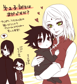 sakura-and-sasuke:  Sasuke jealous XD