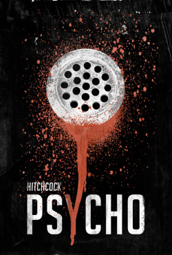 thepostermovement:  Psycho by Laz Marquez