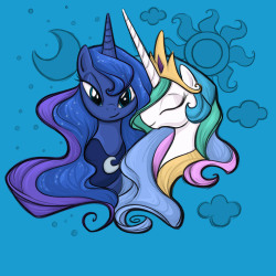 theponyartcollection:  Sisters and Friends by *khallion