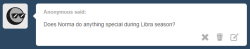 asklibrapony:  I like to just let her get up when she needs to.