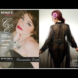 be sure to check out @crystalrosemua in the latest issue of Risque