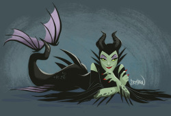 stephlewart:Maleficent Mermay @slbtumblng <3 <3 <3