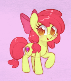 samrosemodblog: kekerino:  dawnf1re:  What if Apple Bloom starts