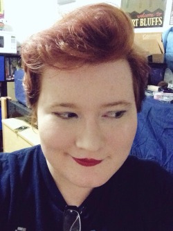 nonbinaryfoxmulder:  so it’s trans selfie day but i’m not
