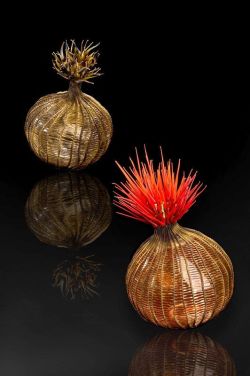 ronbeckdesigns:  Glass, Cathy Strokowsky, Artist, Desert Rose