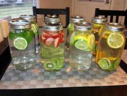 mymalibu: Why drink infused waters? 1. Green tea, mint, and lime