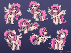 dawnf1re:Telegram sticker commissions: Peach Hack and Midnight