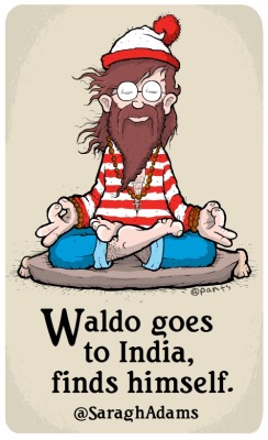 twitterillustrated:   Waldo goes to India, finds himself. —