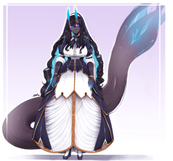 sucaciic: Design commission for Nephyne of their character Marielle