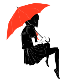 doodlessketchesandotherthings:  drawr The red Umbrella This is