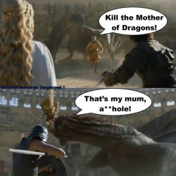 game-of-quotes:  Kill the Mother of Dragons!