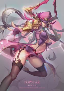 summonersofruneterra:  Popstar Syndra -  Cian Yo  