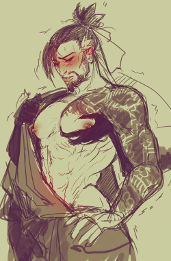 arctg:  a lil something for @goingloco ❤️ some Hanzo titty