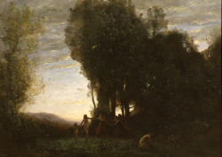 Jean-Baptiste-Camille Corot (Paris 1796 - Ville d'Avray 1875);