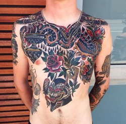 fuckyeahtraditionaltattoos:  James McKenna - Fremantle Western