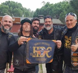 reedusmorganbromance:  Harley Davidson Club, Catalunya, Spain