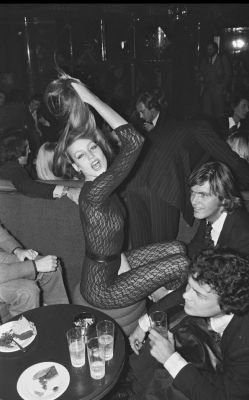 Jerry Hall at Studio 54