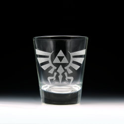 wickedclothes:  Legend Of Zelda Shot Glasses The Hero of Time