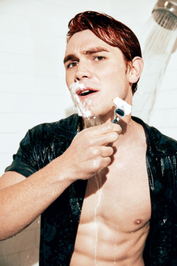 meninvogue:  KJ Apa photographed by Doug Inglish for GQ Australia.