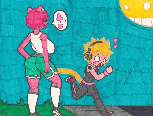 shuang-orion:  shit I’m not sure if I posted this….. fuckyou can tell it’s old cause Sun isn’t gold glazed brown   I like this one…it’s cute…