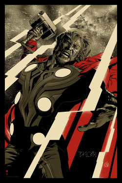 thepostermovement:  Thor by Martin Ansin