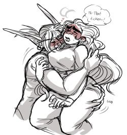 buttart: she kinda likes when he smells her. shuttup. it’s