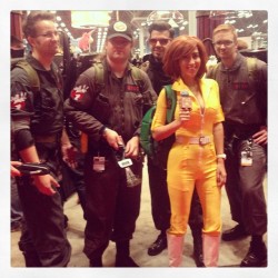 Who ya gonna call? #nycc (at NYC Comic Con-2014)