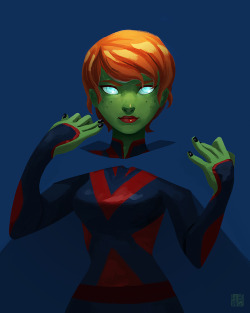 jeffrymazon:  Miss Martian sketch! Thanks! 