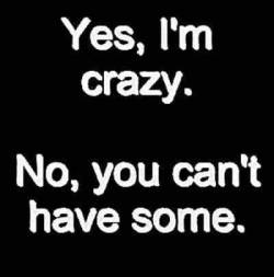 Lol, no worries, I have my own helpings of crazy *giggle*