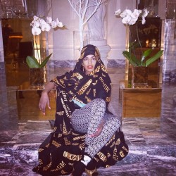 : M.I.A in Moschino 