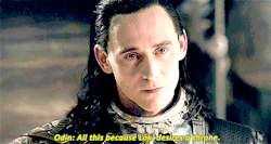 jennytwopointoh:   Odin knows the feeling of Loki for his mother.And