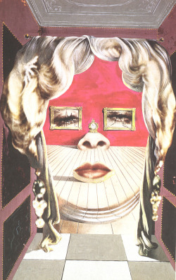 surrealism-love:  Face of Mae West Which May Be Used as an Apartment