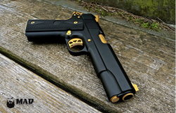 badger-actual:  Ruger 1911A1.