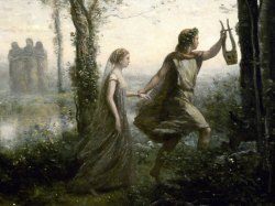 pansatyriam:  Jean-Baptiste-Camille Corot, “Orpheus Leading