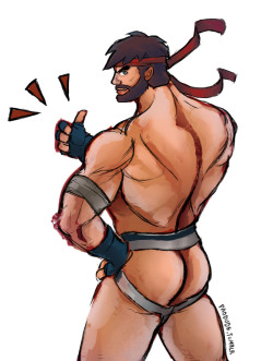 paodude:  hot ryu welcoming you (and me) to my new blog! gunna